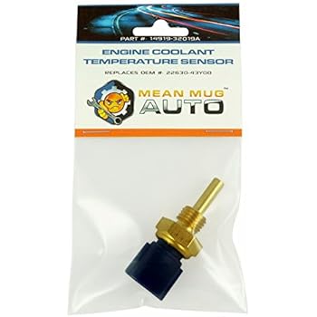 Mean Mug Auto 14919-32019A Engine Coolant Temperature Sensor - For: Nissan, Infiniti - Replaces OEM #: 22630-43Y00, 22630-0M200, 22630-71L00