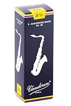 Vandoren SR2235 Tenor Sax Traditional Reeds Strength 3.5; Box of 5
