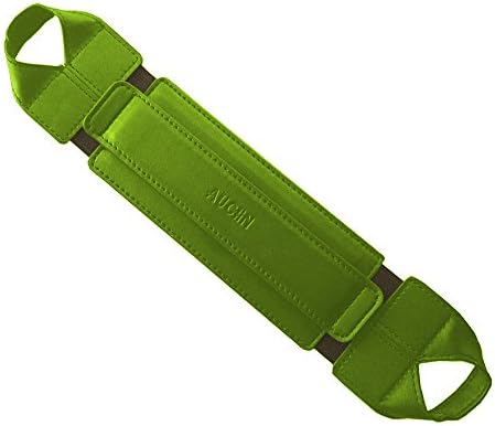 AUCHIN Hand Strap Holder for All Size 9.7" -10.1" Tablet PC Fit for iPad Mini Asus Samsung Kindle Acer Google Nexus and More in your Work and Rest Green
