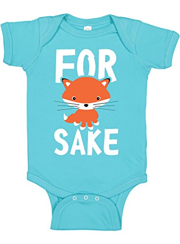 Panoware Bee Funny Baby Bodysuit | for Fox Sake, Caribbean, 0-3 Months - Thumbnail 5