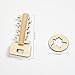 YiGooood Unlock Puzzle Key - Wooden Toy Classical Funny Kong Ming Lock Toys Intellectual For Children Adult