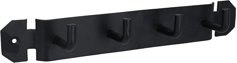 AB Tools 4 Hook Wall Mounting Bracket for Fireplace Tools Log Burner
