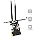 Pci Express Wifi Card Ac1300 PCIe Wireless Adapter 2.4/5 Ghz Dual Band internet Card for Desktop Windows 7/8.1/10 (EP-9607S)
