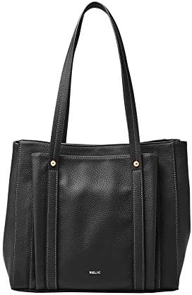 grey and white handbag