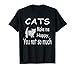 Cats Make Me Happy You Not So Much Cat Lover Gift T-Shirt