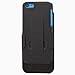 iPhone 5C Case, Aduro COMBO Shell & Holster Case Super Slim Shell Case w/ Built-In Kickstand + Swivel Belt Clip Holster for Apple iPhone 5C