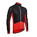 Men's Thermal Cycling Jacket Long Sleeve Snow Water Reflective Windproof Firewall Winter Biking Jacket
