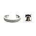 NOVICA Artisan Handcrafted Sterling Silver Cuff Bracelet Modern Bali No Stone Indonesia Balinese Traditional [6 in L (end to End) x 0.6 in W] ' Strength of Celuk'