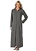 Dreams & Co. Women's Plus Size Long Ultra-Soft Fleece Hoodie Robe