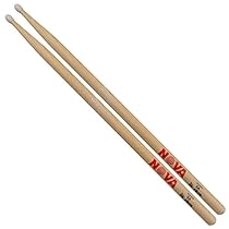 Vic Firth 5A Nova Drum Sticks (Nylon Tip, 1 Pair)

