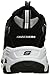 Skechers Women's D'Lites ME TIME Wide Fashion Sneaker, Black/White, 9.5 W US