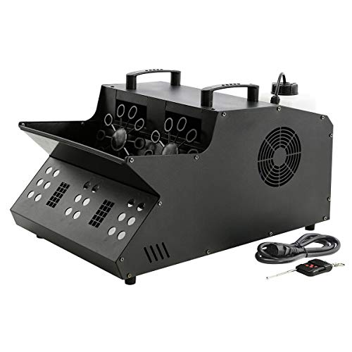Tengchang 3 in 1 DMX Stage Machine 18 RGB LEDs Fog Machine Bubble Machine Stage Party Event Lighting