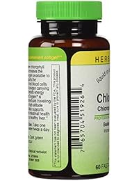 Hierbas, etc., chloroxygen, concentrado de Clorofila, última intervensión de alcohol, 120 fast-acting...