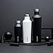 Corkcicle Canteen Classic Collection - Water Bottle & Thermos - Triple Insulated Shatterproof Stainless Steel, Gunmetal, 25 oz
