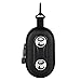 Black Portable Hard Case Cover Shell with Integrated Speakers ( Ideal for iPhones, iPods, Zunes, MP3 Players, Cell Phones and Players with a 3.5 mm Audio Input)