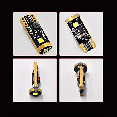 image for LASFIT 194 168 T10 192 2825 W5W LED Bulb Canbus Error Free, Non-Polari