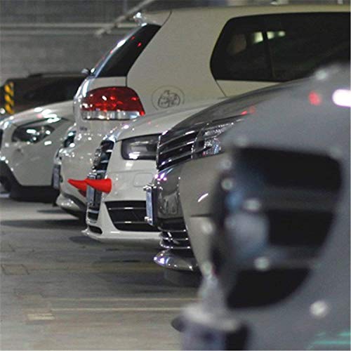 FOLCONROAD Car Auto Truck Elasticity 3D Devil Horns Sticker Bumper Decor Anti Collision [Black] 2Pcs/Set[US Warehouse] - Thumbnail 3