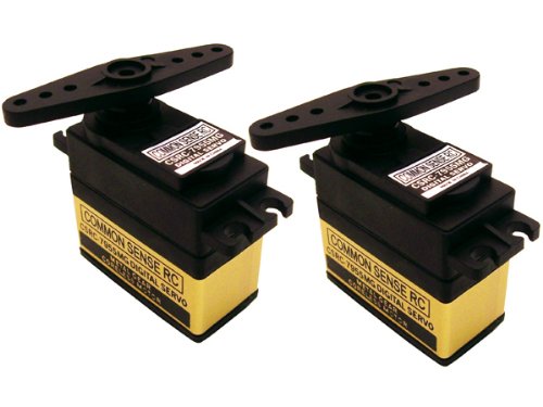 Common Sense RC 2-Pack of CSRC-7955MG Ultra Torque Metal Gear Servos