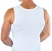 BEST SLIM FIT A UNDERSHIRT FOR MEN - Light Compression A Shirt Undershirt with Moisture-Wicking Fabric Keeps You Cool on Hot Days & Provides More Coverage Than Traditional A Tank Undershirts