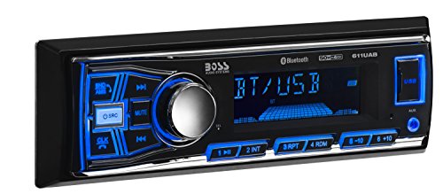  	BOSS  Audio Single-Din Mech-Less Multimedia Player  - Blue