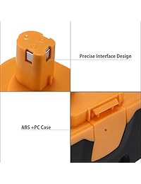 Powerextra, batería de repuesto para Ryobi ONE+ batería para herramientas inalámbricas eléctricas de 18 V P100 P101