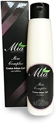 Cream for Adipose and Cellulite in Bottle with Caffeine 200 ml - Anti-Fat and Anti-Cellulite - Slimming for Anti-Cellulite Massages - Ideal for Legs, Hips and Areas at Risk