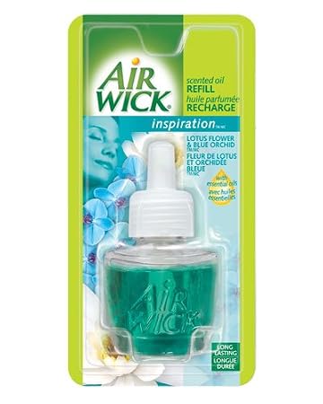 Air Wick Scented Oil Refill Inspiration Lotus Flower Blue Orchid 071 Fl Oz 1 Pack