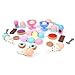 Kinder Toys Network Value Pack Sweet Treats Toy Food Set (30 Pcs) with Ice Cream, Donuts, Macarons, Chocolate Bars, Cookies