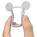 Navor Soft Silicone Protective Case Disney Character Mickey Mouse Ears Compatible with Apple Watch 42mm Series 1 2 3 [IWC-MK-01] Gray