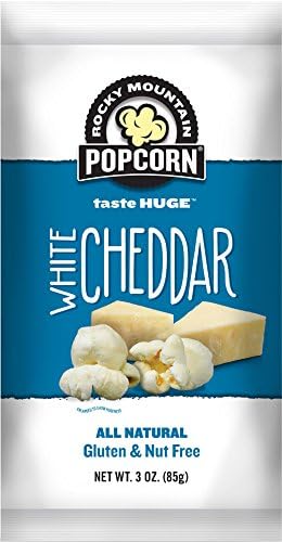 Rocky Mountain Popcorn, White Cheddar, 3.0 Ounce (Pack of 12)