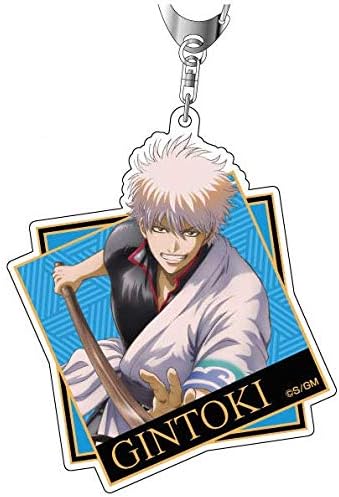 Amazon アクリルキーホルダー 銀魂 The Final 01 坂田 銀時 Ak アニメ 萌えグッズ 通販