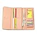 KLOUD City Yellow synthetic leather stone pattern double layer women wallet