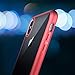 Spigen for iPhone Xs Case & for iPhone X, Ultra Hybrid [Anti-Yellowing] [Compatible with Wireless Charging] - Red
