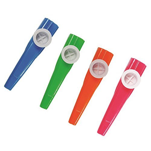 Henbrandt 12 Kazoos (4 Assorted Colours)