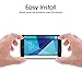 Galaxy J7 Sky Pro,[2 Pack] Linboll Tempered Glass Screen Protector (Full Screen Coverage),[Easy Installation][Bubble Free] for Samsung Galaxy J7 V/J7 Perx/J7 Sky Pro/J7[5.5 Inch](2017 Released) Black