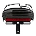 CICMOD Smoke Tri-Bar Fender LED Tail Brake Light for Harley Dyna Fat Bob FXDF 2008 Up (Black)