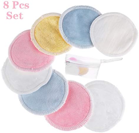 1/8/16/20 Pcs Hot New Microfiber Double Layer 100% Cotton Makeup Remover Pad Cleansing Towel Facial Cleaner Face Wipes