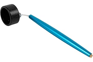 Cru5h Billiards Aluminum Chalk Holder – Round Cue Chalk Case for Taom Pyro & V10 – Lightweight Durable Non-Magnetic Pool Chalk Holder – Billiards Accessory for Players & Pros