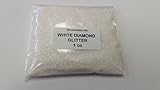 1 OZ WHITE DIAMOND GLITTER FOR SOAP COSMETIC BY DR.ADORABLE