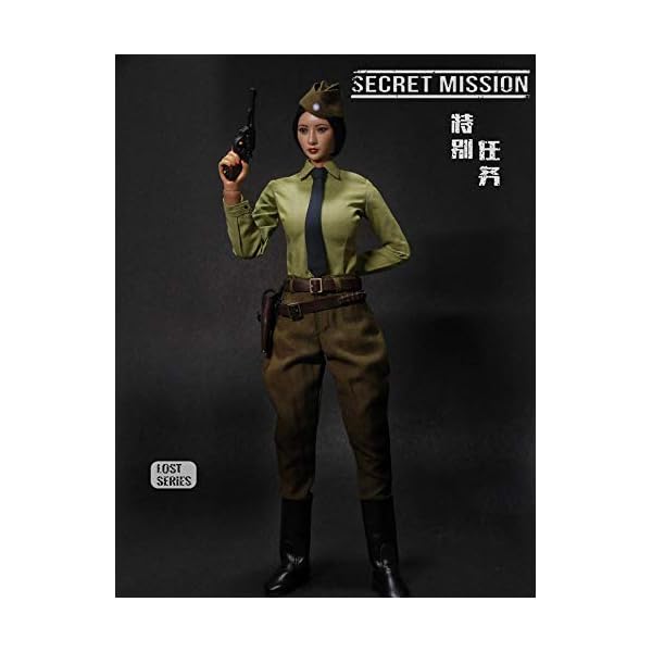 ZSMD Figure Accessories 1/6 Female KMT Troops Figure Clothes 1/6 BIS Female Agent Clothes Fit for 12" Action Figure – Bild 5