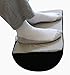 InteVision Foot Cushion with a Non-Slip, Washable Cover - Does Not Slip Even on Smooth Marble Floors- Foot Rest Cushion for Under Desk - Ergonomic Foam Footrest to Support Yout Feet at Home or Office