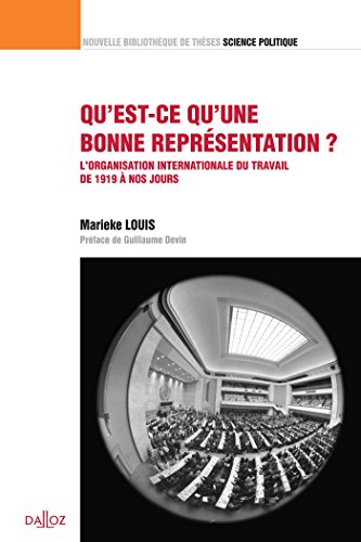 Qu'est-ce qu'une bonne représentation ?