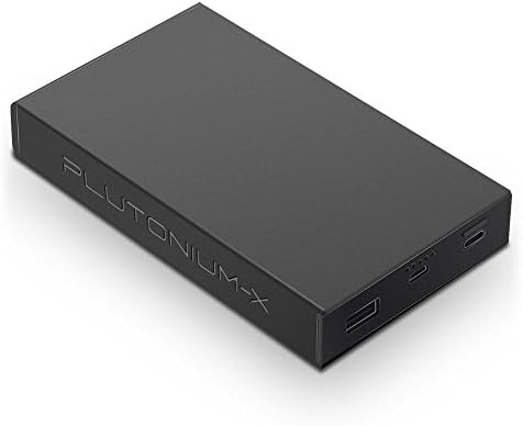 Power Trend Power Delivery USB Type C Power Bank PD 12000mAh QC2.0 36W Output Portable Battery Pack Charger for MacBook (Black)