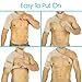Vive Shoulder Brace - Rotator Cuff Compression Support - Men, Women, Left, Right Arm Injury Prevention Stabilizer Sleeve Wrap - Immobilizer for Dislocated AC Joint, Labrum Tear Pain (Beige, Single)