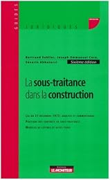 La  sous-traitance dans la construction