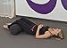 YogaAccessories Supportive Round Cotton Yoga Bolster - Black