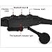 Bluetooth Sunglasses OldShark V4.1 Bluetooth Headphones Sports Sunglass with 3 Pair Lens(Brown+Yellow+Transparent)