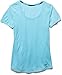 Under Armour Women's Streaker Short Sleeve T-Shirt, Sky Blue/Sky Blue, Large