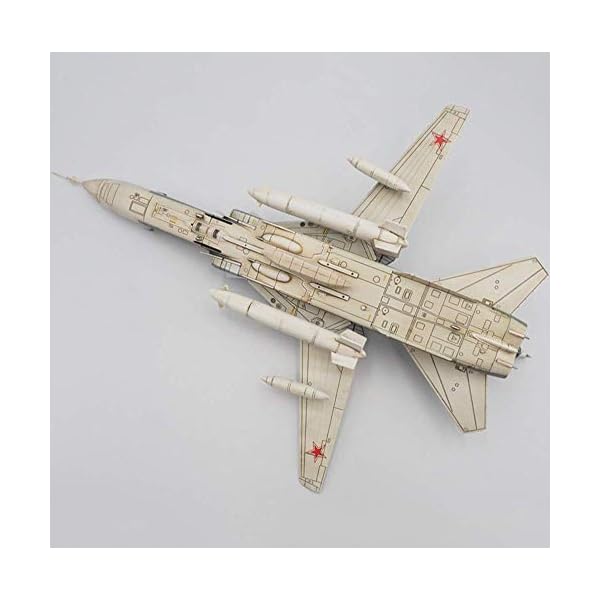 1yess 1/72 Militär Su-24MR Fechter Jagdbomber Legierung Modell, Erwachsene Geschenk und Collectibles, 10.3Inch X 9.7inch – Bild 8