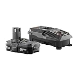 Ryobi ZRP127 18V ONE+ Battery and Charger Kit (ZRP102 and ZRP117) (Renewed)